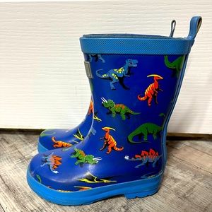 Hatley dinosaur rain boots size 10 toddler